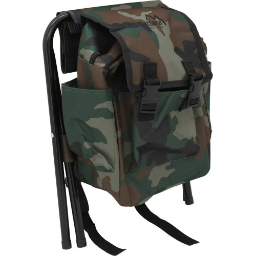 Krzesło składane turystyczne Stołek wędkarski z plecakiem Armia Cattara Olbia