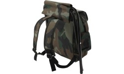 Krzesło składane turystyczne Stołek wędkarski z plecakiem Armia Cattara Olbia