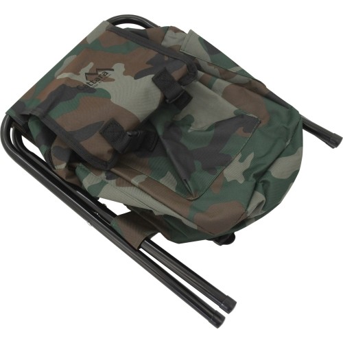 Krzesło składane turystyczne Stołek wędkarski z plecakiem Armia Cattara Olbia