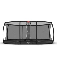 BERG Grand Elite InGround 520 szary + siatka zabezpieczająca Deluxe