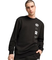 Puma Džemperis Vyrams Power Graphic Crew Black 682751 01