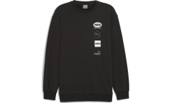 Bluza męska Puma Power Graphic Crew, czarna 682751 01