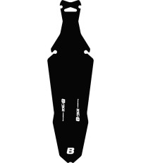 Tylny błotnik B-Race pod siodło (czarny)