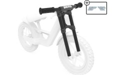 Rower Cross Black - podwójny widelec przedni