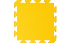Piankowa wykładzina Puzzle podłogowe treningowe YATE - żółto-pomarańczowa, 29x29x1,2 cm