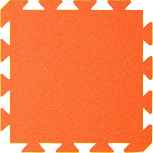 Piankowa wykładzina Puzzle podłogowe treningowe YATE - żółto-pomarańczowa, 29x29x1,2 cm