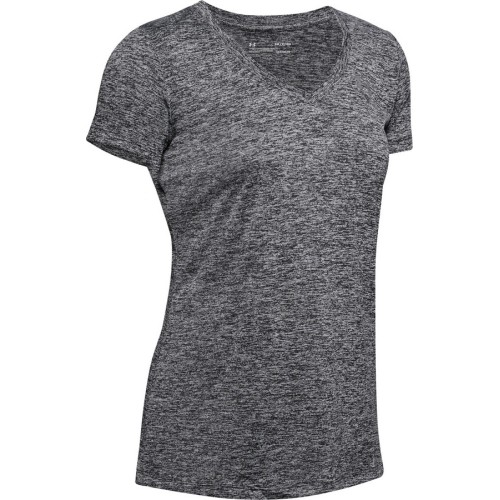 Damska koszulka Under Armour Tech SSV Twist - Black