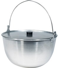 Garnek z pokrywą Yate, 10 l - aluminium