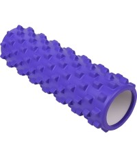 Wałek do masażu Yate - 45x15 cm, fioletowy