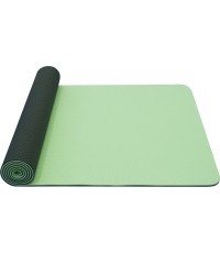 Dwuwarstwowa mata do jogi Yate TPE - 173x61x0,6 cm