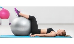 Piłka gimnastyczna Yate, 55 cm