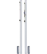 Tinklinio stovai aliuminiai - Ovalus 120x100mm.