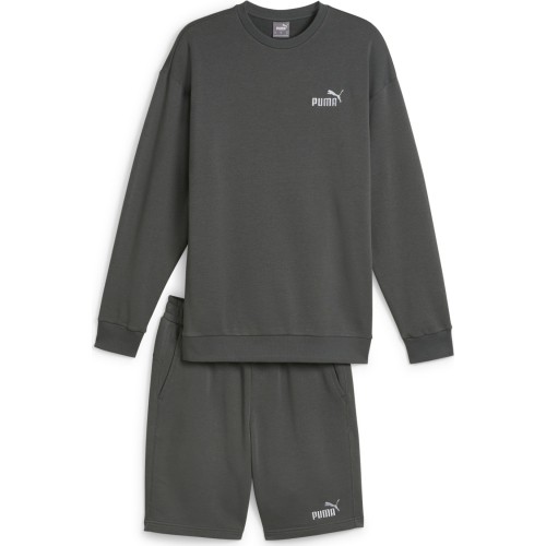 Puma Sportinis Kostiumas Vyrams Relaxed Sweat Grey 673308 80