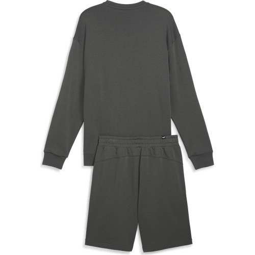 Puma Sportinis Kostiumas Vyrams Relaxed Sweat Grey 673308 80