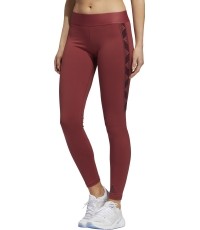 Legginsy damskie Adidas Ask Bos T bordowe GC8178