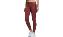 Legginsy damskie Adidas Ask Bos T bordowe GC8178