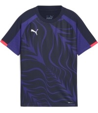 Puma Futbolo Marškinėliai Paaugliams IndividualLiga Black Purple 659525 01