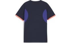 Puma Futbolo Marškinėliai Paaugliams IndividualLiga Black Purple 659525 01