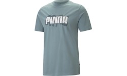 Puma Graphics Wording Tee koszulka męska zielona 674475 84