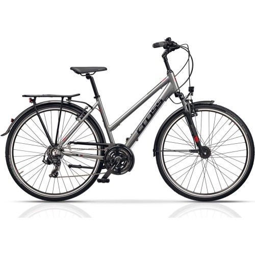 CROSS Area Trek 28" 21-biegowy rozmiar 19" (48cm) (szary/czarny)
