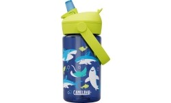 Bidon dziecięcy Thrive Flip Straw 0,4 l Sharks and Rays