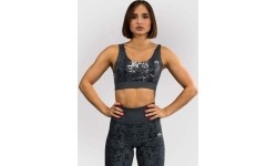 Damski biustonosz sportowy Venum Amazonia - ciemnoszary