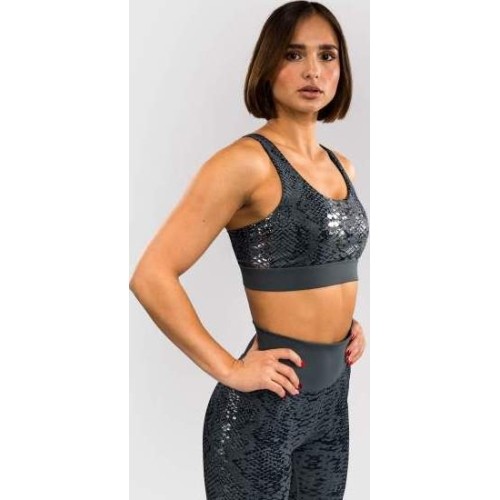 Damski biustonosz sportowy Venum Amazonia - ciemnoszary