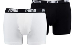 Bielizna męska Puma Basic Boxer White Black
