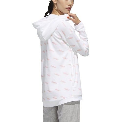Bluza damska Adidas W Fav Hdy, biała FN0941