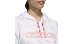 Bluza damska Adidas W Fav Hdy, biała FN0941