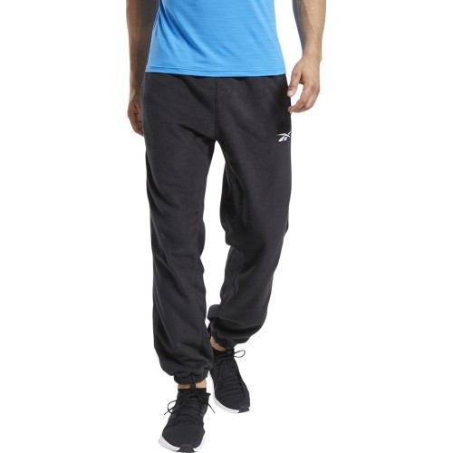 Spodnie męskie Reebok Workout Fleece, czarne
