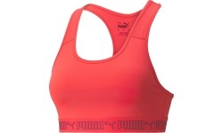 Damski biustonosz sportowy Puma Mid Impact Elastic Red 520302 34