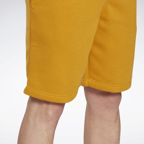 Reebok Ri Left Leg Logo szorty męskie, żółte HJ9953