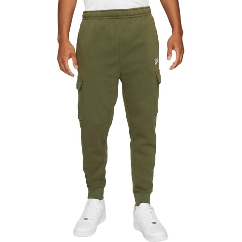 Spodnie męskie Nike NSW Club Cargo zielone CD3129 326