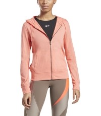 Bluza damska Reebok Ri Jersey Full Zip różowa GI6610