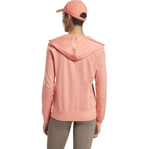Reebok Džemperis Moterims Ri Jersey Full Zip Pink