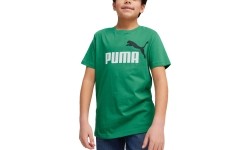 Puma Marškinėliai Paaugliams Ess+ 2 Col Logo Tee Green 586985 76