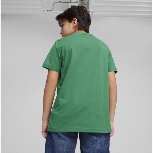 Puma Marškinėliai Paaugliams Ess+ 2 Col Logo Tee Green 586985 76