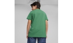 Puma Marškinėliai Paaugliams Ess+ 2 Col Logo Tee Green 586985 76