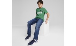 Puma Marškinėliai Paaugliams Ess+ 2 Col Logo Tee Green 586985 76
