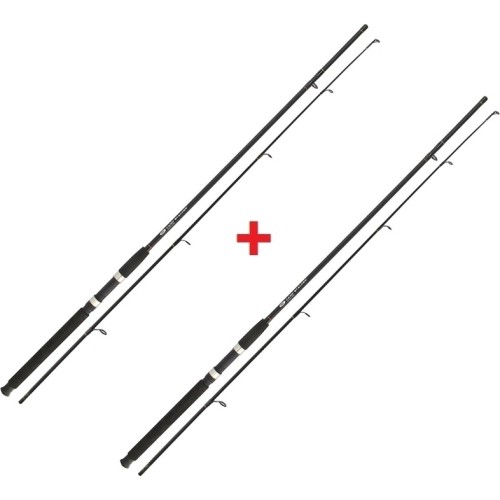 Wędka karpiowa NGT Carp Stalker 8ft/2-częściowa, czarna 1+1 GRATIS!