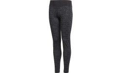 Adidas YG TR Brand Tights legginsy młodzieżowe Black DJ1089