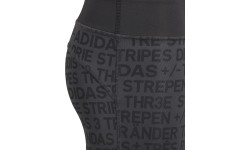 Adidas YG TR Brand Tights legginsy młodzieżowe Black DJ1089