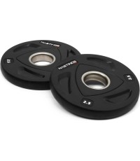 Zestaw talerzy olimpijskich Hastings Pro Rubber Tri-Grip 2,5 kg