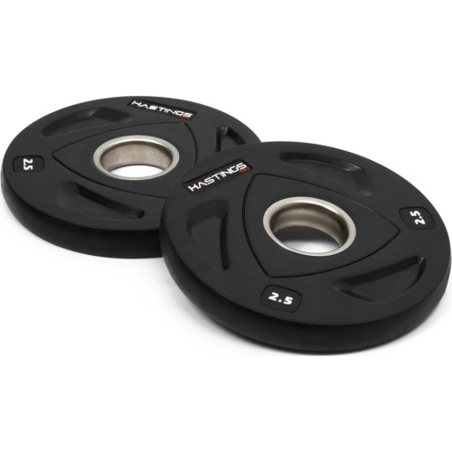 Zestaw obciążeń Hastings Pro Rubber Olympic Tri-Grip 2,5 kg