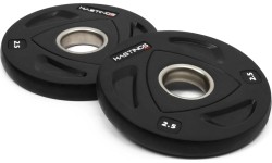 Zestaw talerzy olimpijskich Hastings Pro Rubber Tri-Grip 2,5 kg