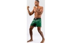 Męskie spodenki do walki UFC Fusion by Venum Authentic Fight Night - krótki krój - zielone