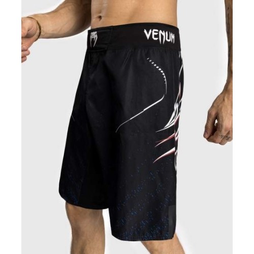 Venum x TEKKEN 8 - Spodenki do walki Jin Kazama - Niebieskie/Czarne/Białe