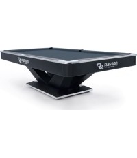 Stół bilardowy, Pool, Rasson Victory II Plus, czarny, 8 stóp, Simonis 760 niebieskozielony