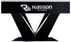 Stół bilardowy, Pool, Rasson Victory II Plus, czarny, 8 stóp, Simonis 760 niebieskozielony